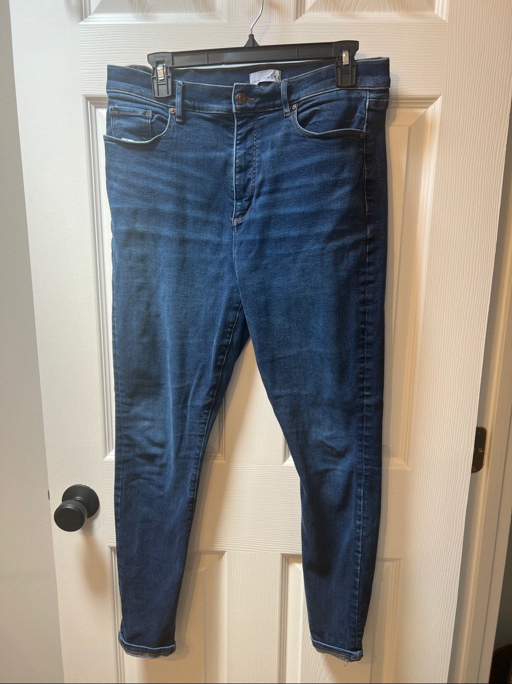 LOFT High-Rise Indigo Blue Women's Jeans